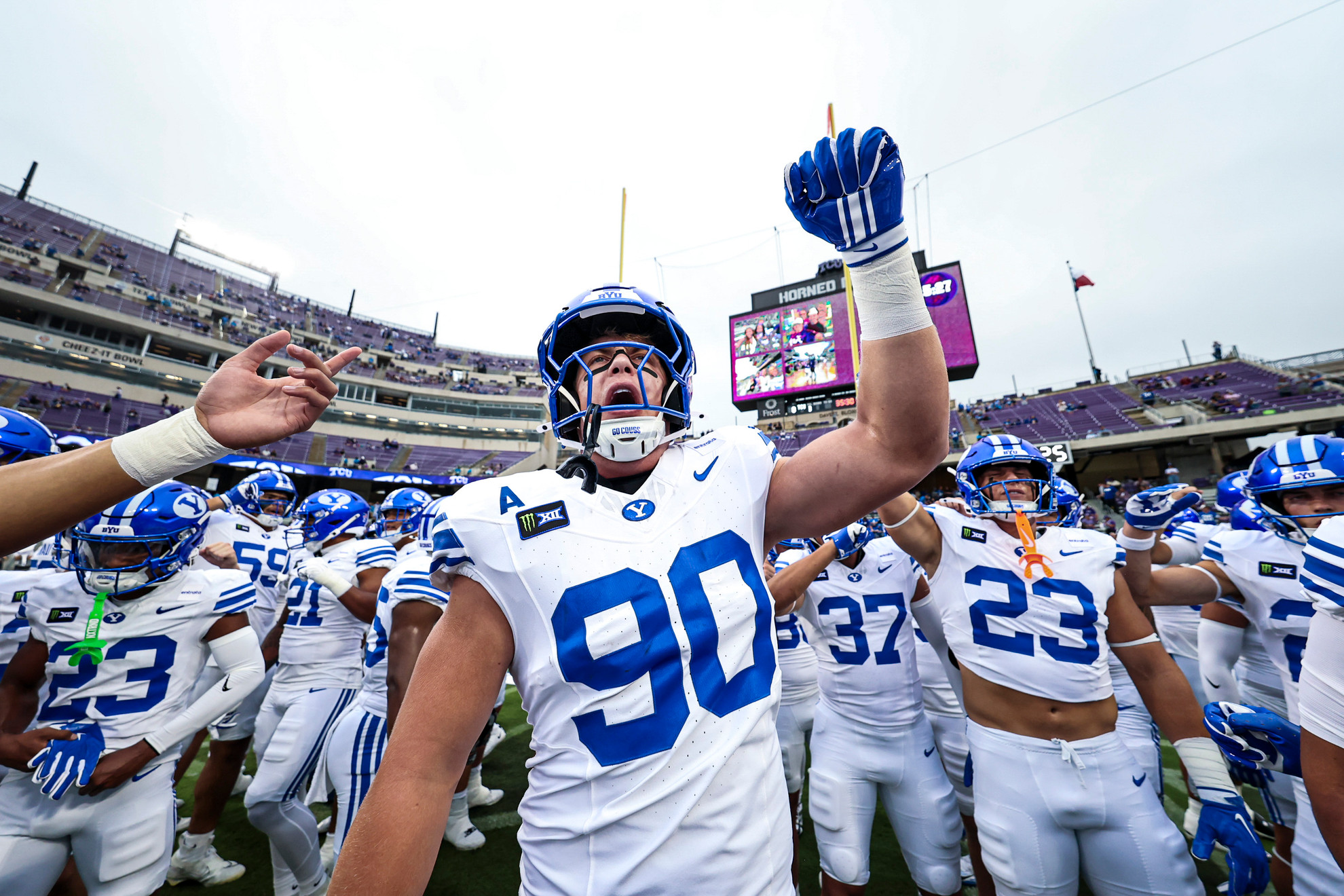 BYU Football Rises to No. 8 in National Polls After Win