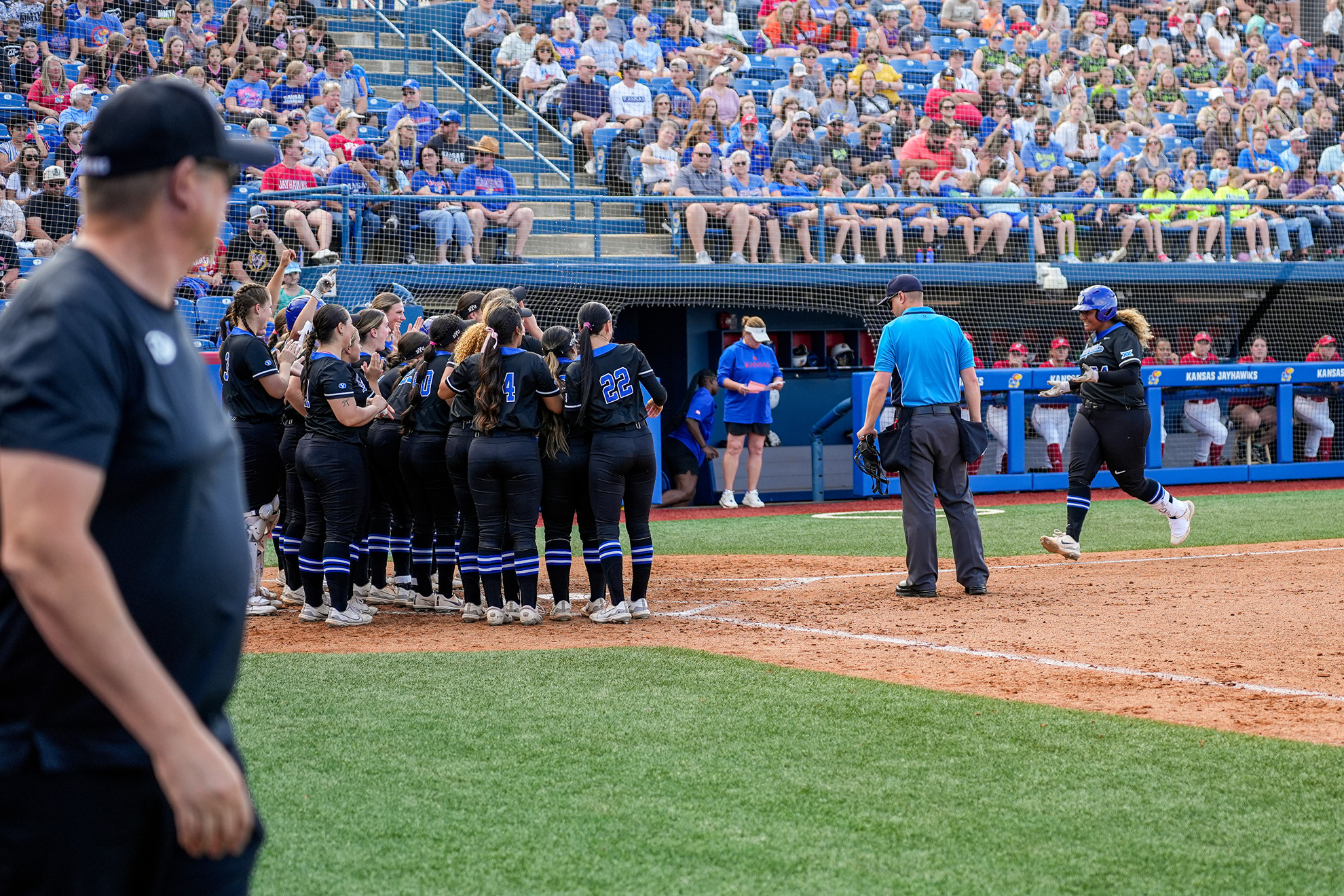 Byu Beats Kansas In Five Innings, 12-2 - Byu Athletics - Official 