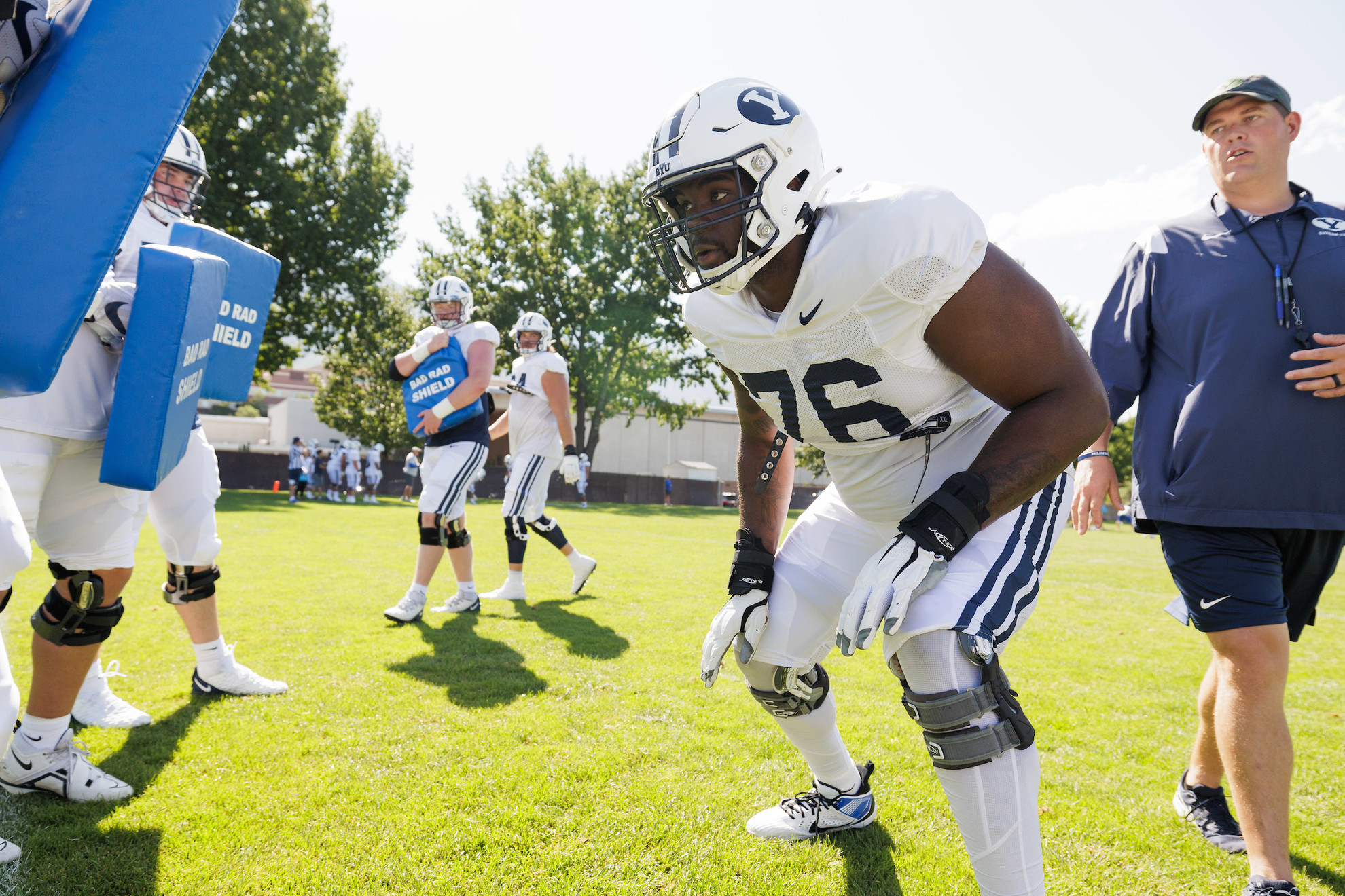BYU's O-line looking to improve from last season's performance