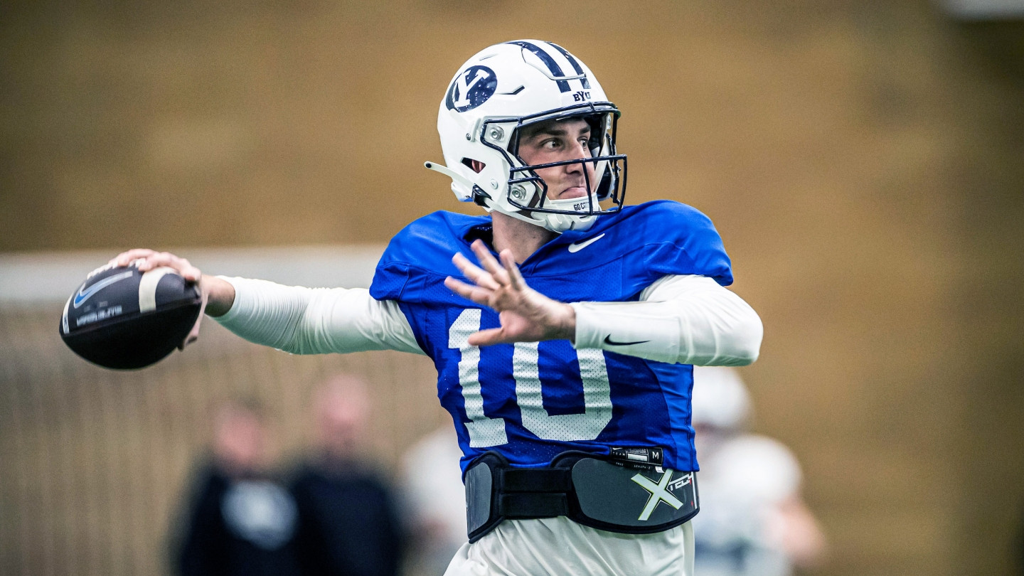 New BYU Quarterback Kedon Slovis Reveals Jersey Number - BYU