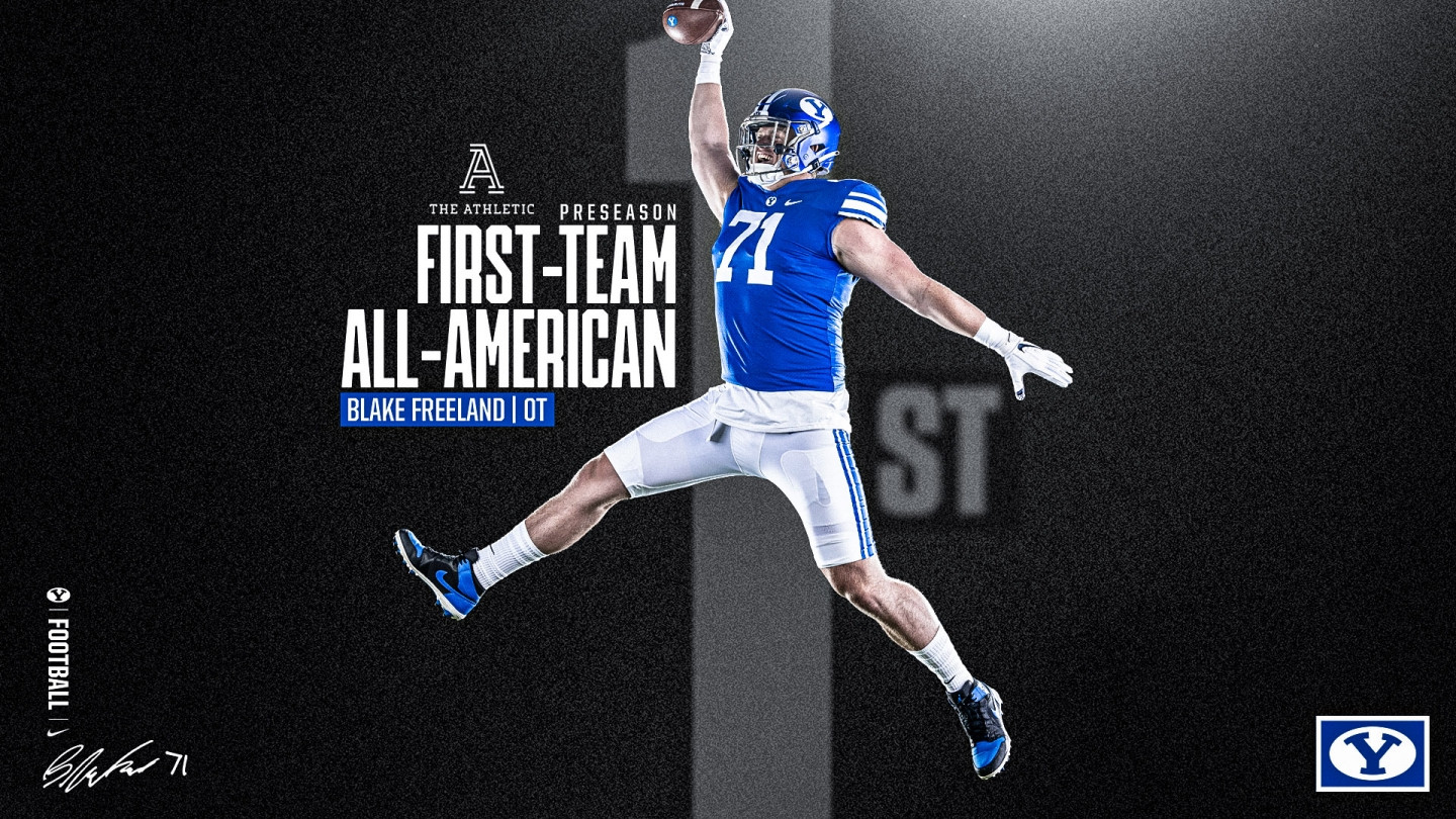 Freeland named All-American by Pro Football Focus - BYU Athletics -  Official Athletics Website - BYU Cougars