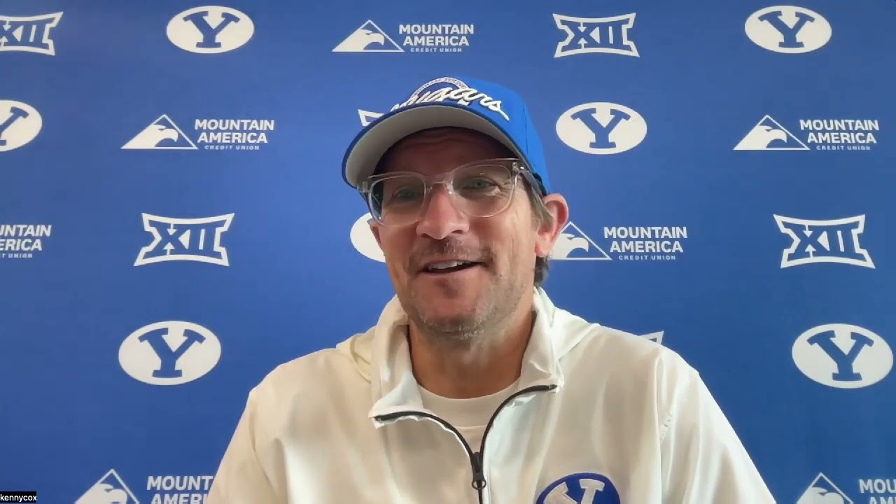 Aaron Roderick | BYU Football | Media Availability | Spring Practice ...