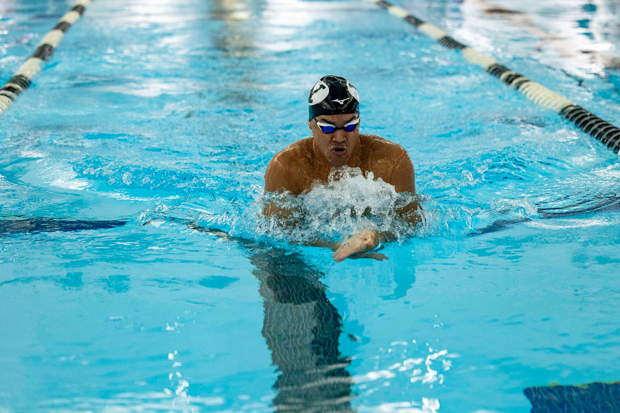 Mens Swim And Dive Falls To Unlv Byu Athletics Official Athletics