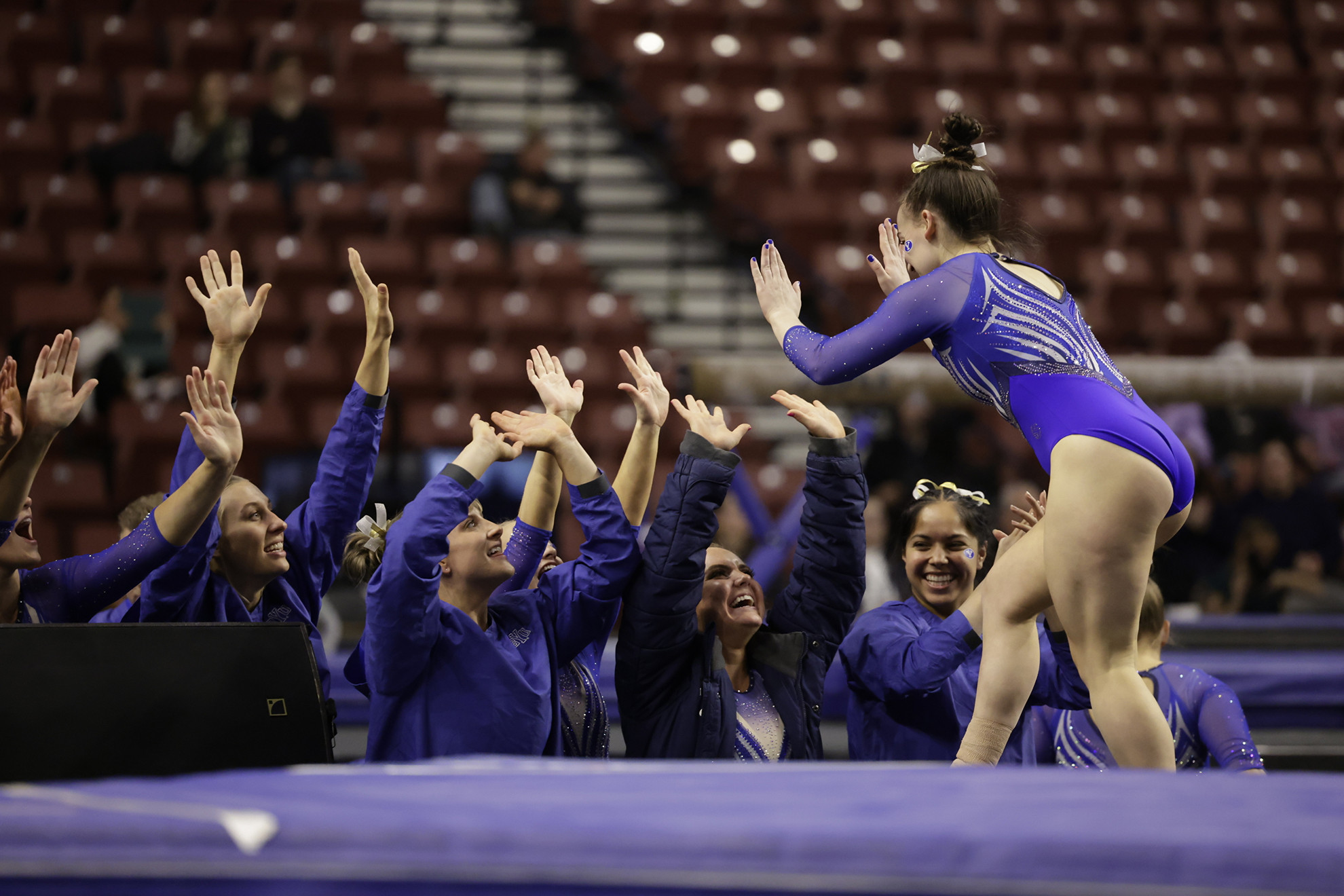 BYU Gymnastics competes in fifth annual Best of Utah Meet BYU